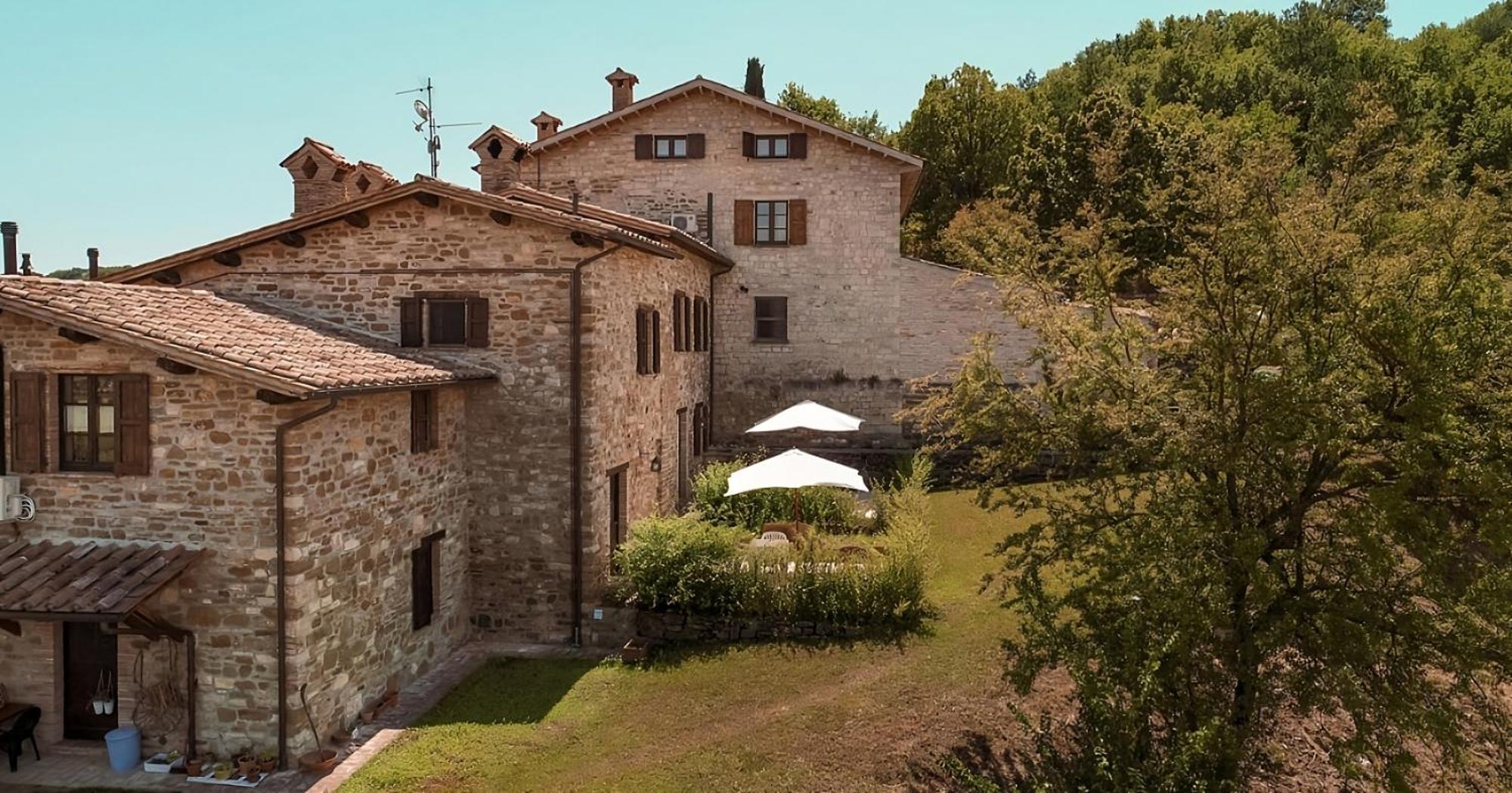 Fonte Chiara Villa Gubbio Eksteriør billede